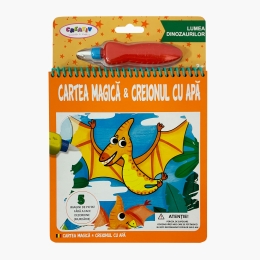 Cartea magică & Creionul cu apă, Lumea dinozaurilor