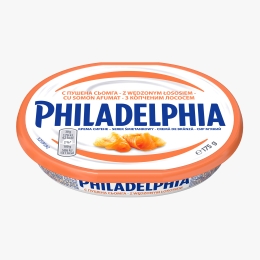 Cremă de brânză cu aromă de somon 175g