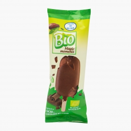 Înghețată eco cacao și glazură de ciocolată belgiană 80g