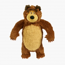 Jucărie de pluș interactivă Masha and the Bear, Laughing Misha, 43cm 1+ ani