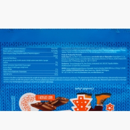 Ciocolată cu lapte, bucăți de jeleu cu portocală și popping candy 80g