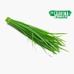 Frunze de usturoi asiatic eco, România (Bioferma Niculești), 30g