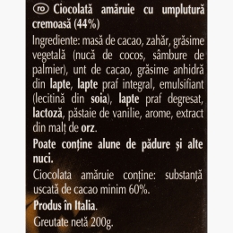 Praline de ciocolată cu 60% cacao, 17 buc, 200g