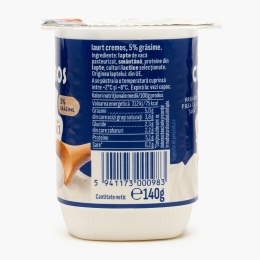 Iaurt cremos 5% grăsime, 140g
