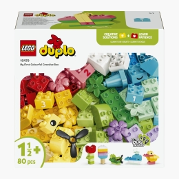 Cutie creativă în culori, 10479 Duplo, 80 piese, +1 an jumate