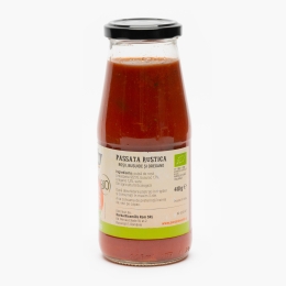 Sos eco Passata Rustica roșii, busuioc și oregano 400g