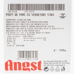 Piept de porc cu verdețuri 1.5kg