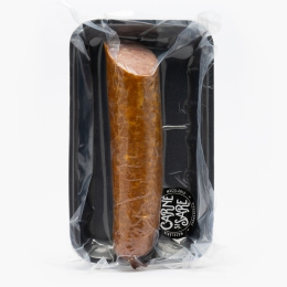 Salam de casă afumat cu lemn de cireș și măr 300g
