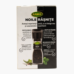 Râșniță piper boabe 42g și sare 90g, 1+1