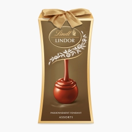 Bomboane de ciocolată asortate Xmas Lindor 75g