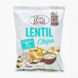Chips de linte cu cremă de mărar 40g 