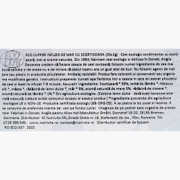 Ceai eco Apple & Cinnamon Infusion, 20 plicuri, 40g