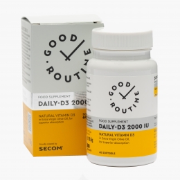 Daily-D3 2000 IU 60 capsule 