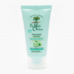 Gel de curățare exfoliant pentru față aloe vera & ceai verde pentru ten normal și mixt 150ml