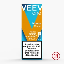 Capsulă pentru țigară electronică Mango 1.8%, 20mg/ml nicotină, 1000 puffs