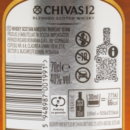 Blended Whisky, 12 Yo, 40%, Scotland, 700ml