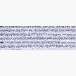 Mănuși nesterile nepudrate, violet, M, 100 buc