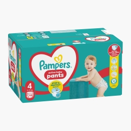Scutece chiloțel Pants Mega Box mărimea 4, 9-15kg, 108 buc