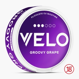 Pliculețe cu nicotină, Groovy Grape, 10mg, 20 buc