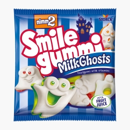 Bomboane gumate Smile gummi Milk Ghosts 90g