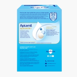 Lapte praf Nutri-Biotik 1, 0-6 luni, 2x600g (1.2kg)