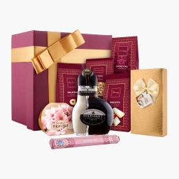 Coș cadou pentru Paște "Sheridan's Gift"