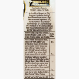 Brânză Parmigiano Reggiano cu pastă tare, maturată 15 luni 200g