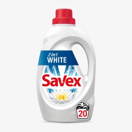 Detergent de rufe lichid 2în1 White 20 spălări 1.1l