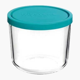 Caserolă din sticlă, rotundă, înaltă, 12cm, 800ml