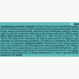 Hrană uscată pentru pisici sterilizate, 200g, vită și grâu