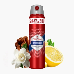 Spray antiperspirant Sport Power, 150ml