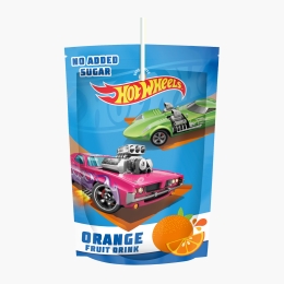 Băutură necarbonatată Hot Wheels cu portocale, 200ml