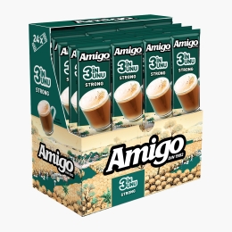 3 în 1 Strong plicuri, 24x13g, mix de cafea instant