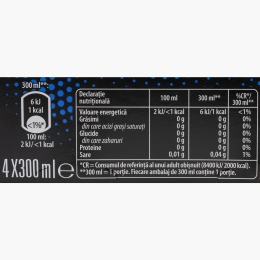 Băutură carbogazoasă aromă cola Max, zero zahăr 4x0.3l