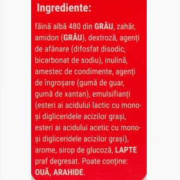 Mix pentru brioșe Carrot Cake 305g