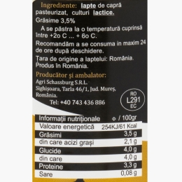 Sana de capră, 3.5% grăsime, 300g