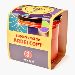 Supă cremă de ardei copt 300ml