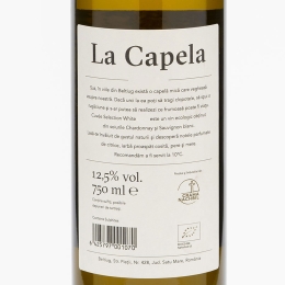 Vin alb sec eco La Capela Cuvée Selection, 12.5%, 750ml