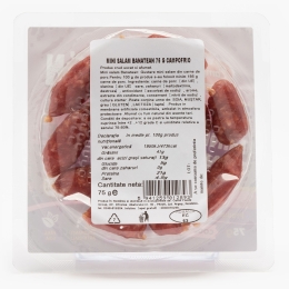 Salam bănățean mini 75g