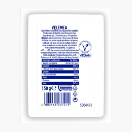 Specialitate vegană cu ulei de cocos și pastă de migdale Velemea, 150g