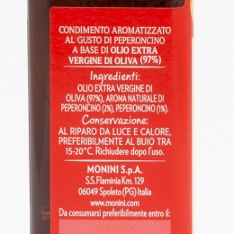 Condiment cu ulei extravirgin aromatizat cu ardei iute 250ml