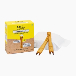 Set mini furculițe comestibile Ketchup 30 buc