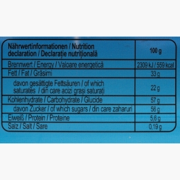 Moș Crăciun din ciocolată, lapte umplut cu cremă cu lapte 45g