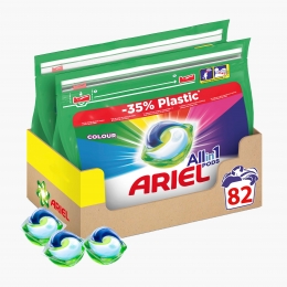 Detergent de rufe capsule All in One Pods Color, 82 spălări