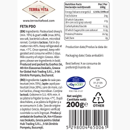 Brânză Feta DOP 200g