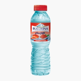 Băutură răcoritoare necarbogazoasă cu suc de căpșună 0.5l