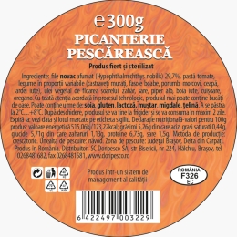 Picanterie pescărească 300g