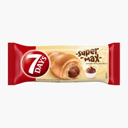 Croissant cu umplutură de cacao Super Max 110g