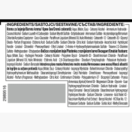 Vopsea de păr permanentă Professional Performance, 9-5 blond cenușiu înghețat, 115ml