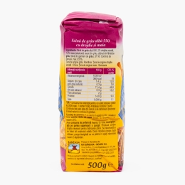 Făină de grâu albă 550 cu drojdie și maia 500g